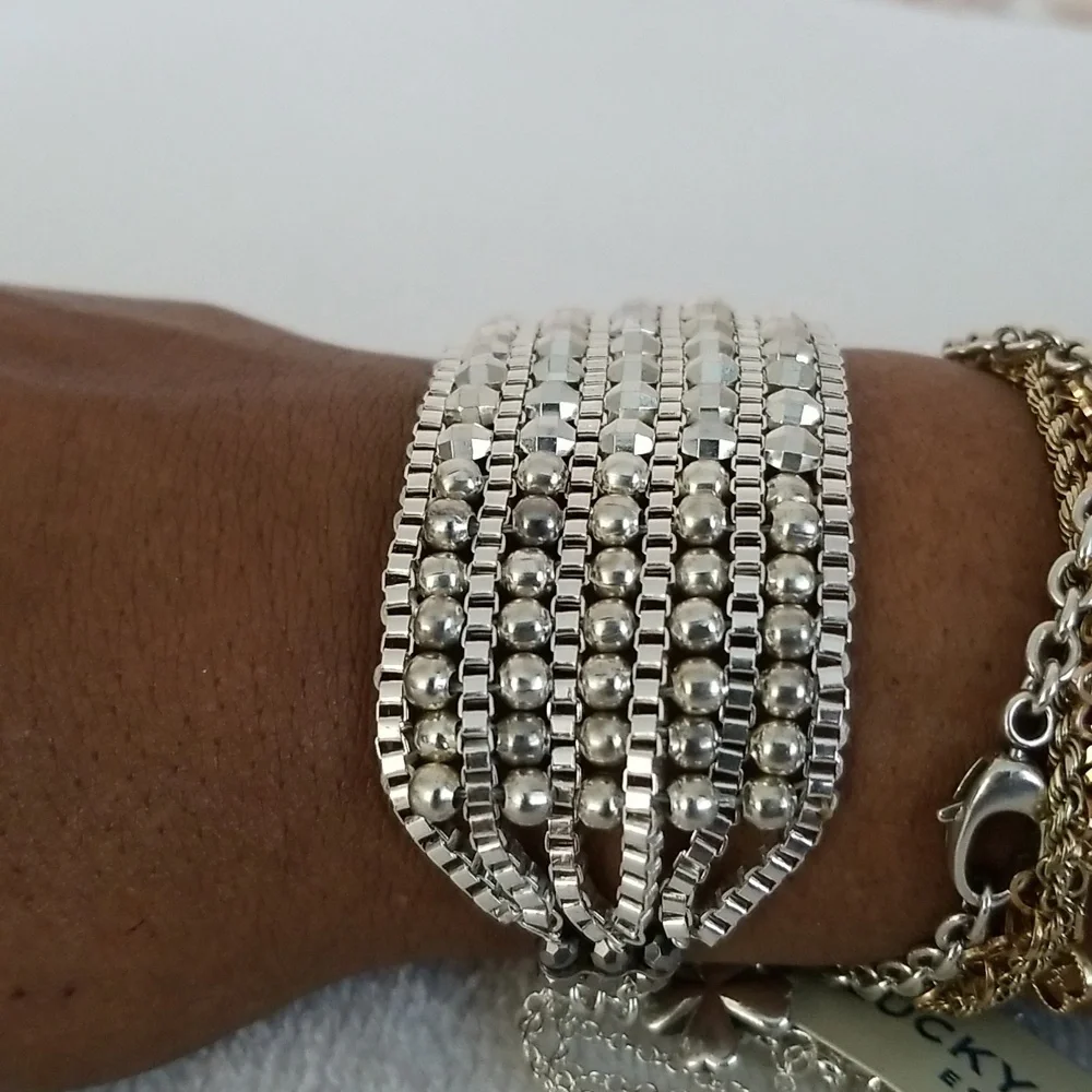 New Lucky Brand Mesh Bracelet